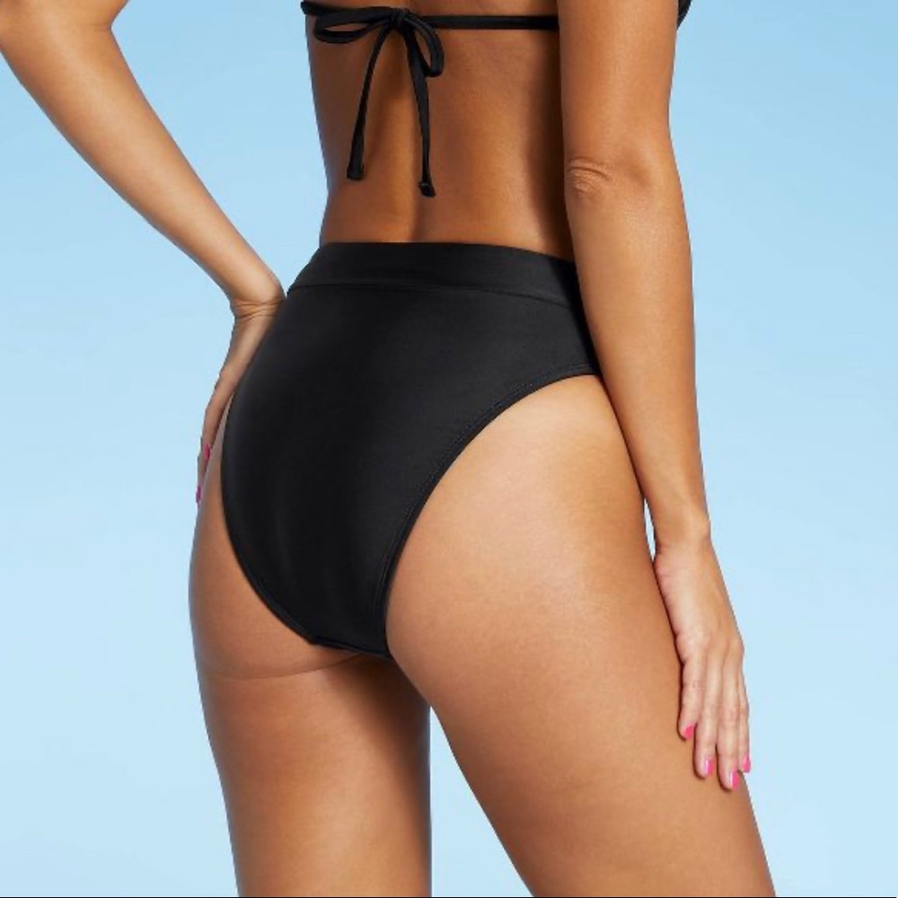 Target Xhilaration high waisted bikini bottom.